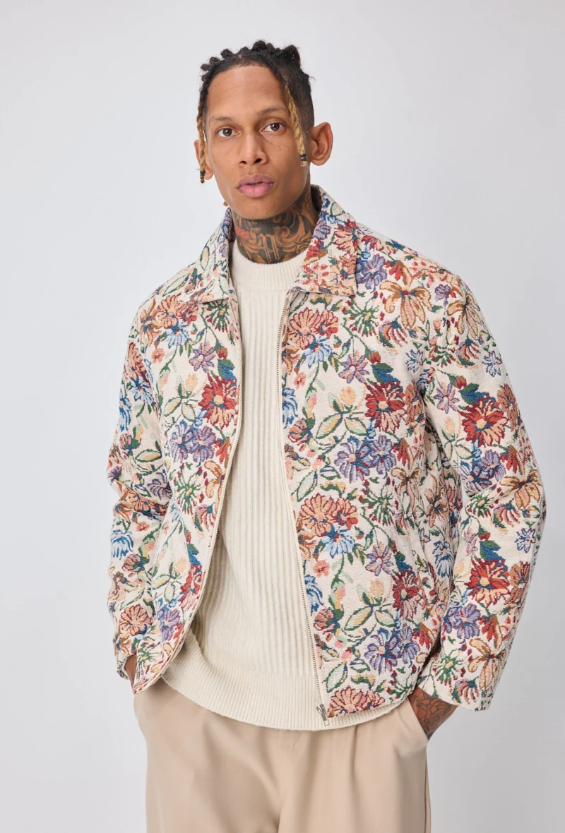 Veste à motif fleuri - Image 7