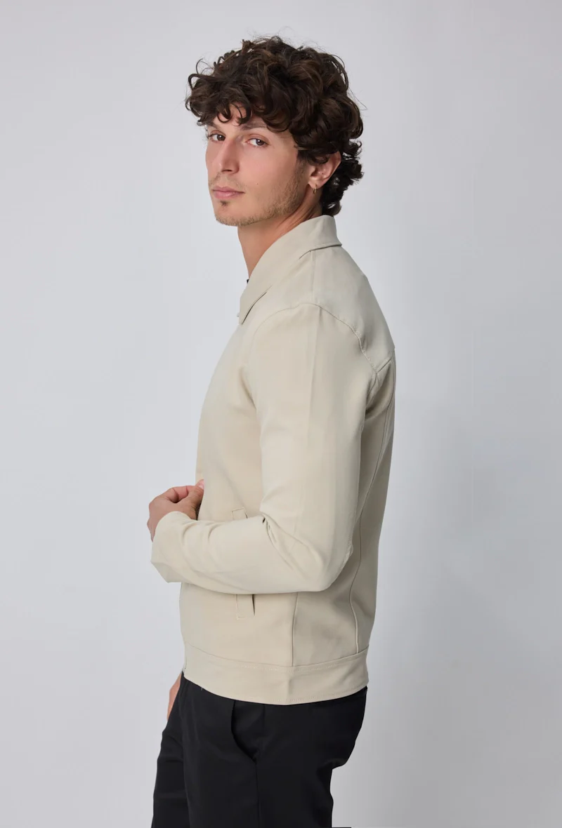 Veste à zip homme couleur uni - Image 19