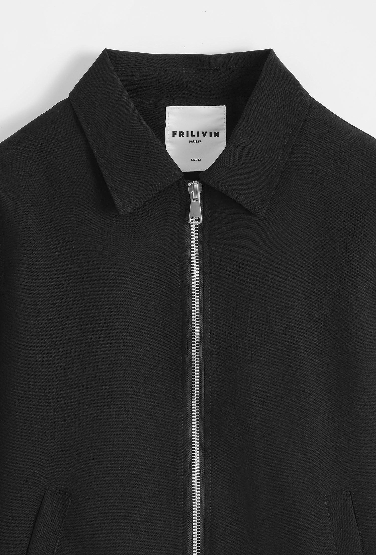 Veste à zip homme couleur uni - Image 7