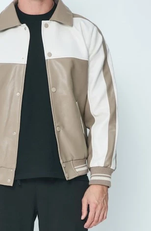 Veste bi-couleur courte - Image 10