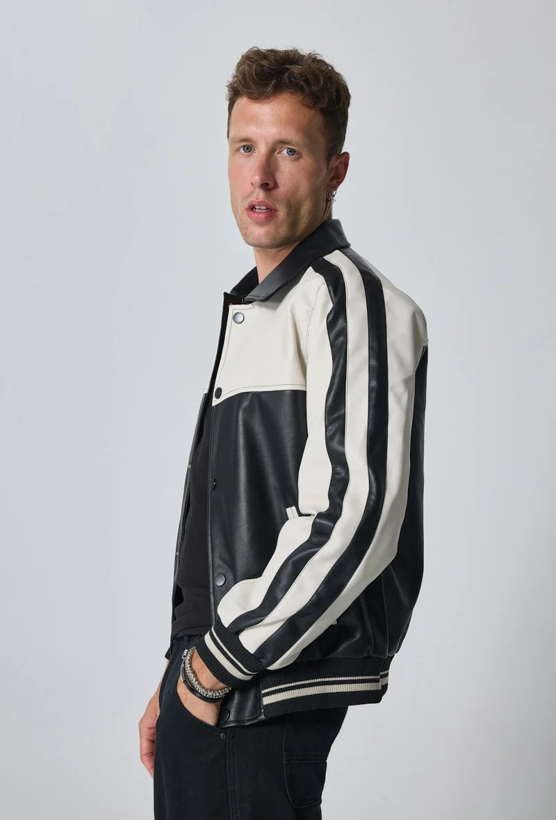 Veste bi-couleur courte - Image 3