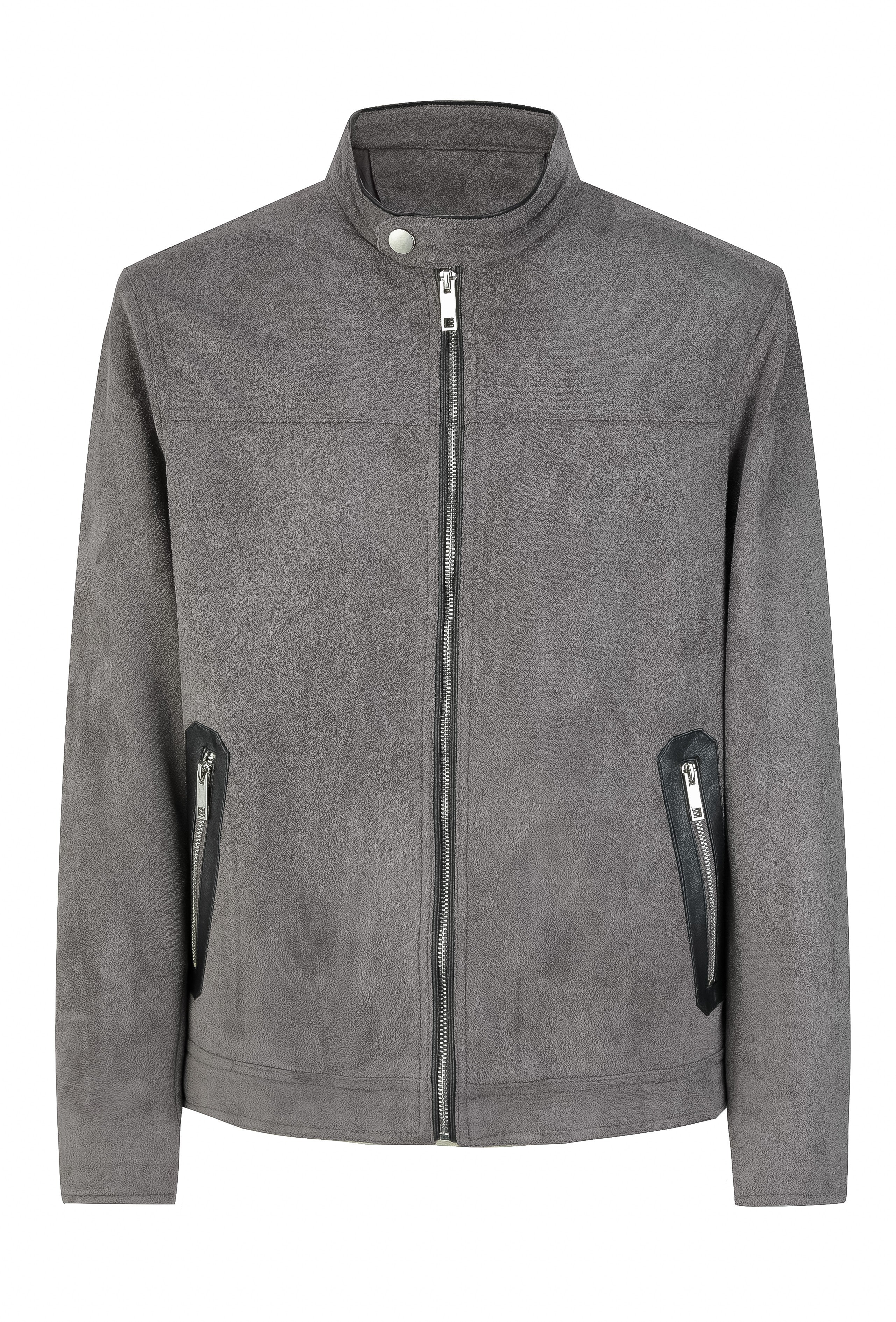 Veste biker simili daim - Image 12