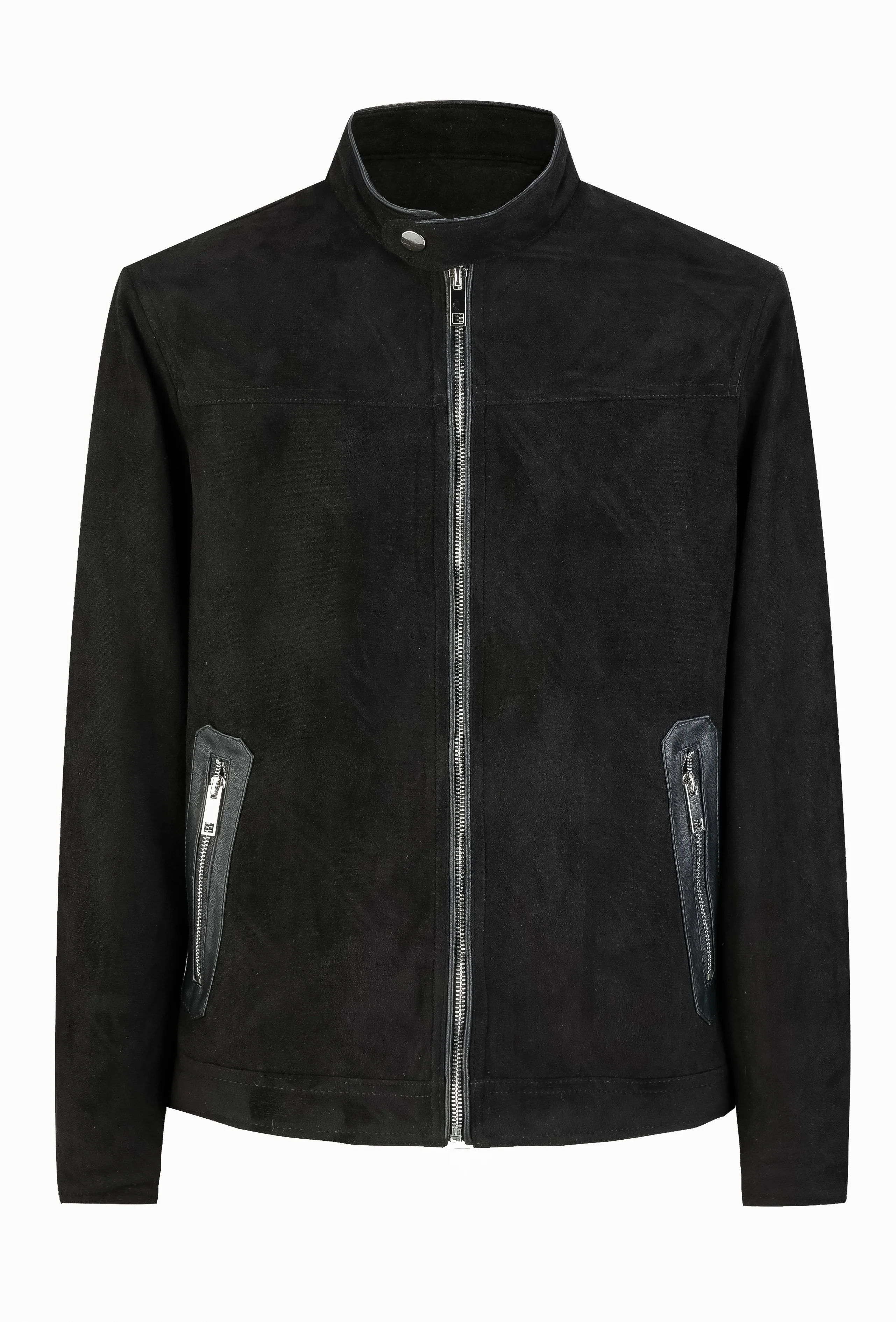 Veste biker simili daim - Image 7