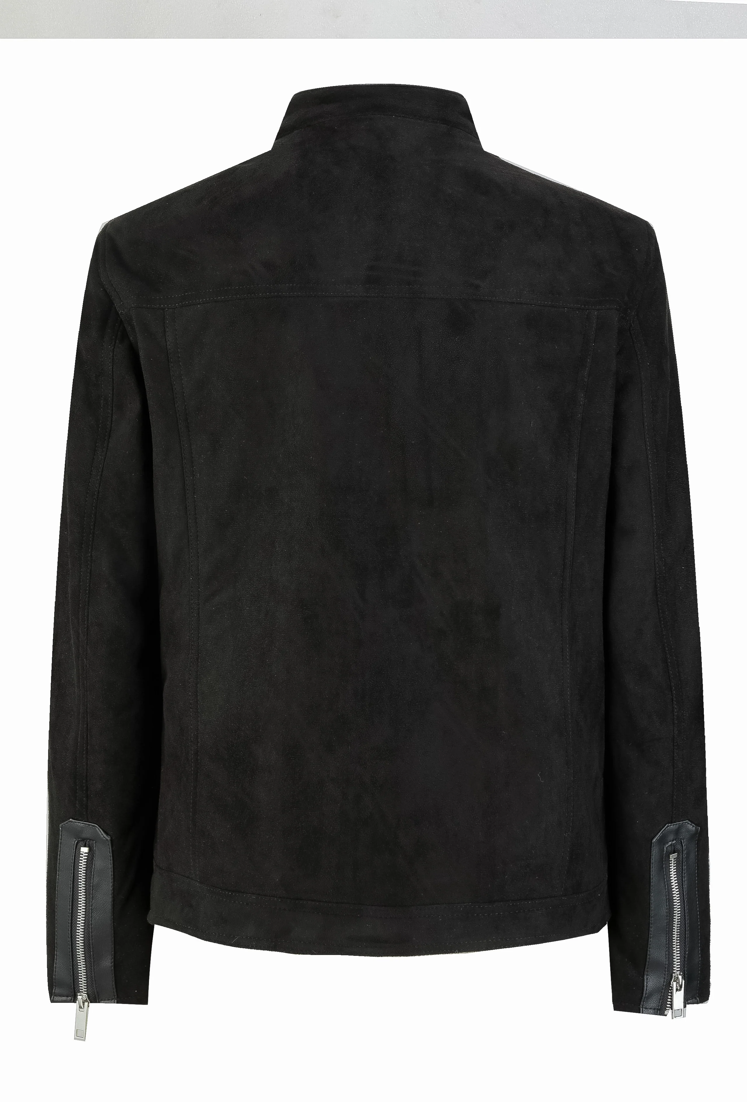Veste biker simili daim - Image 8