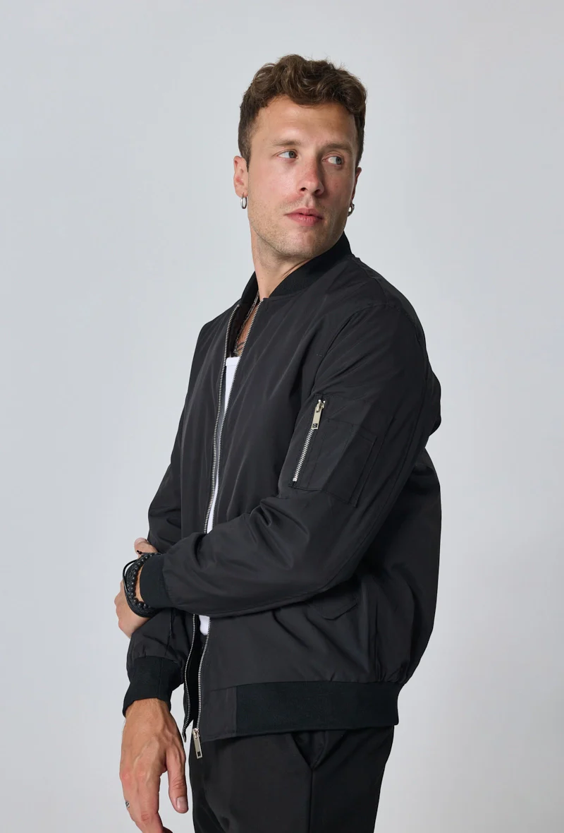 Veste bombers à col revers - Image 19
