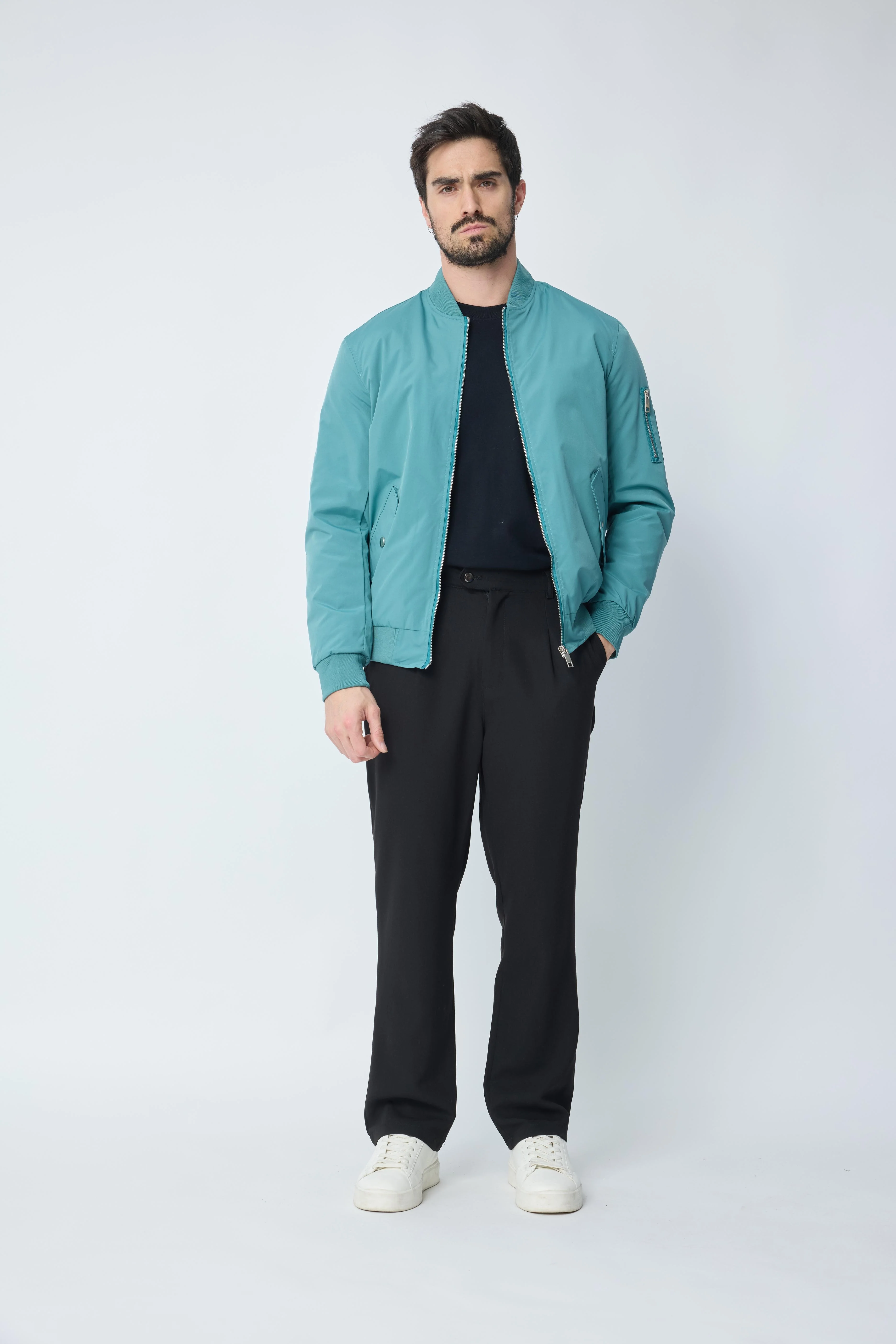 Veste bombers à col revers - Image 34