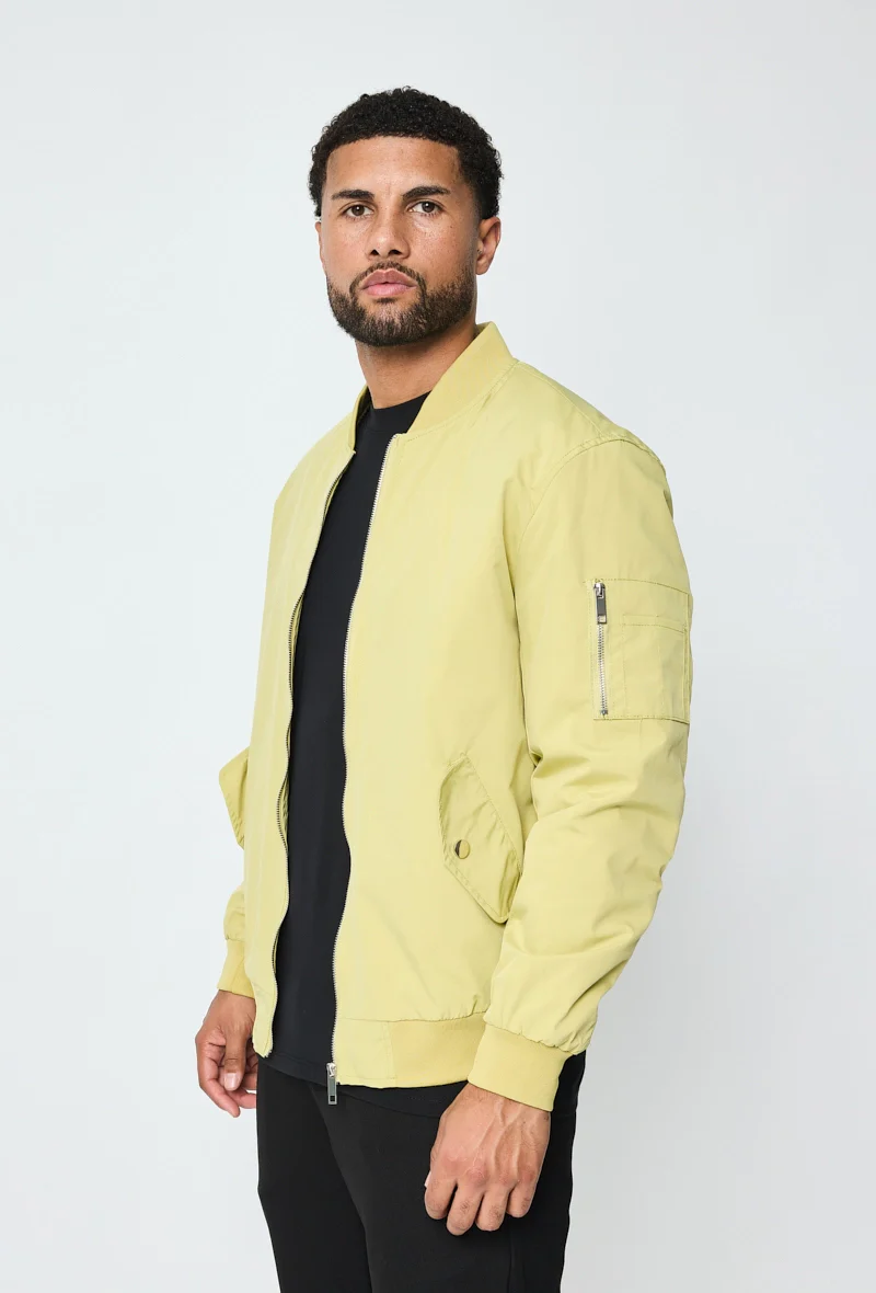 Veste bombers à col revers - Image 7