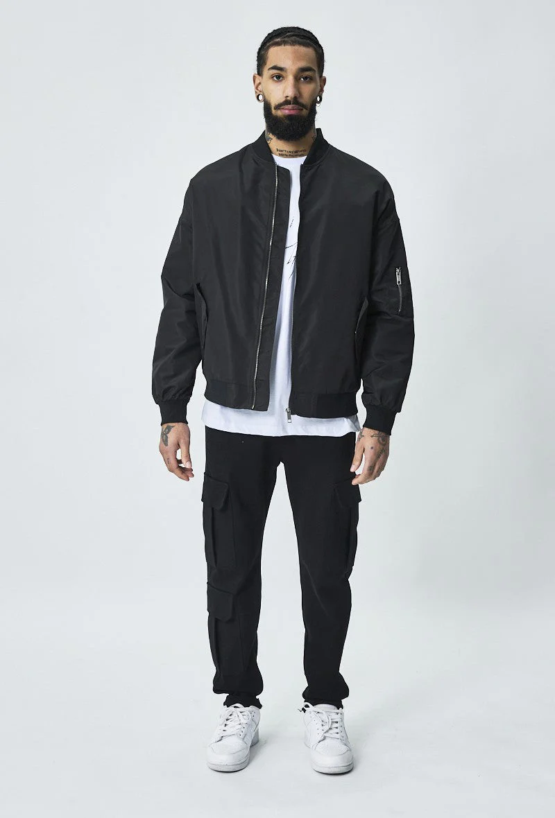 Veste bombers à col revers - Image 3
