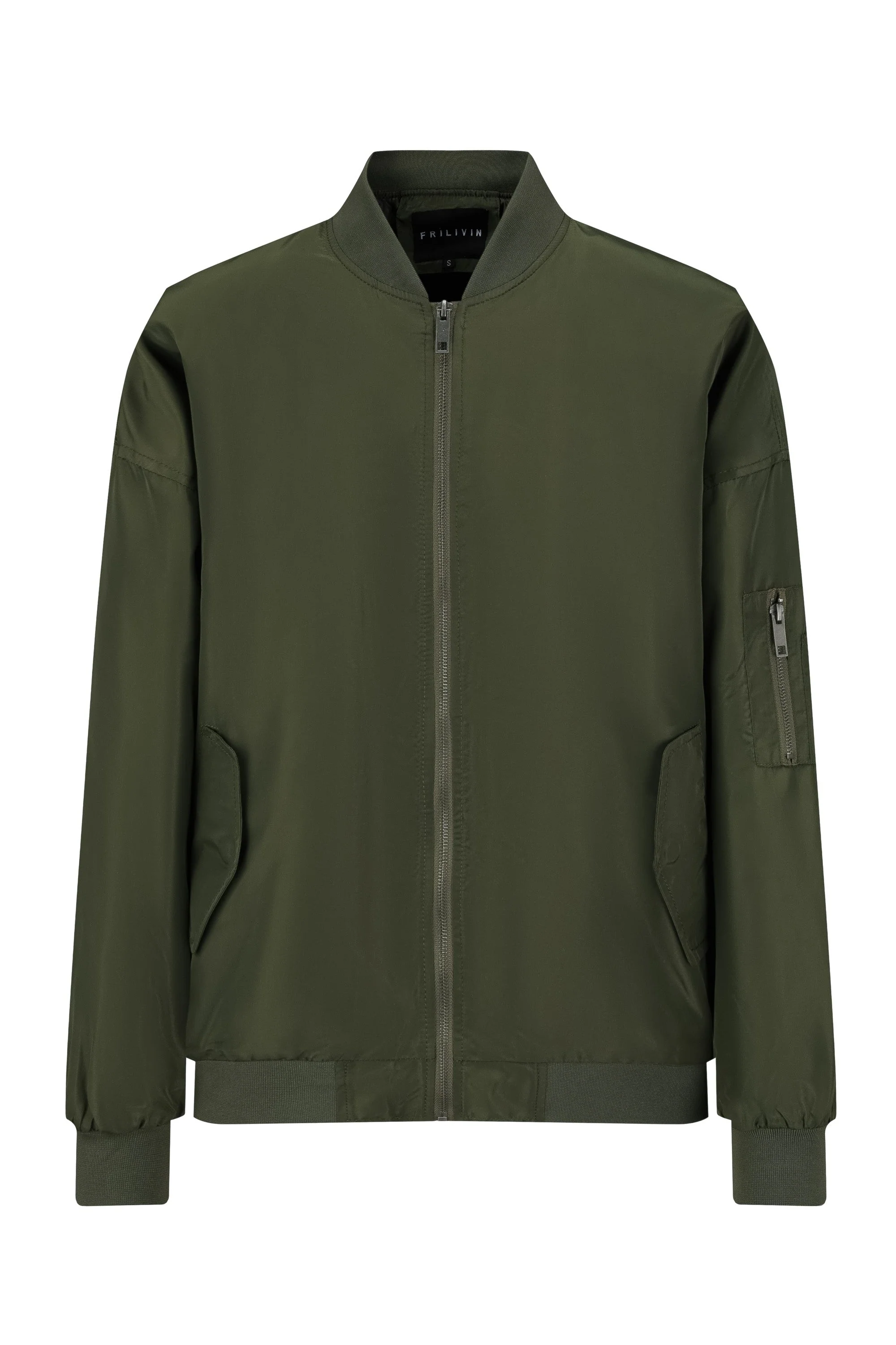 Veste bombers à col revers - Image 8