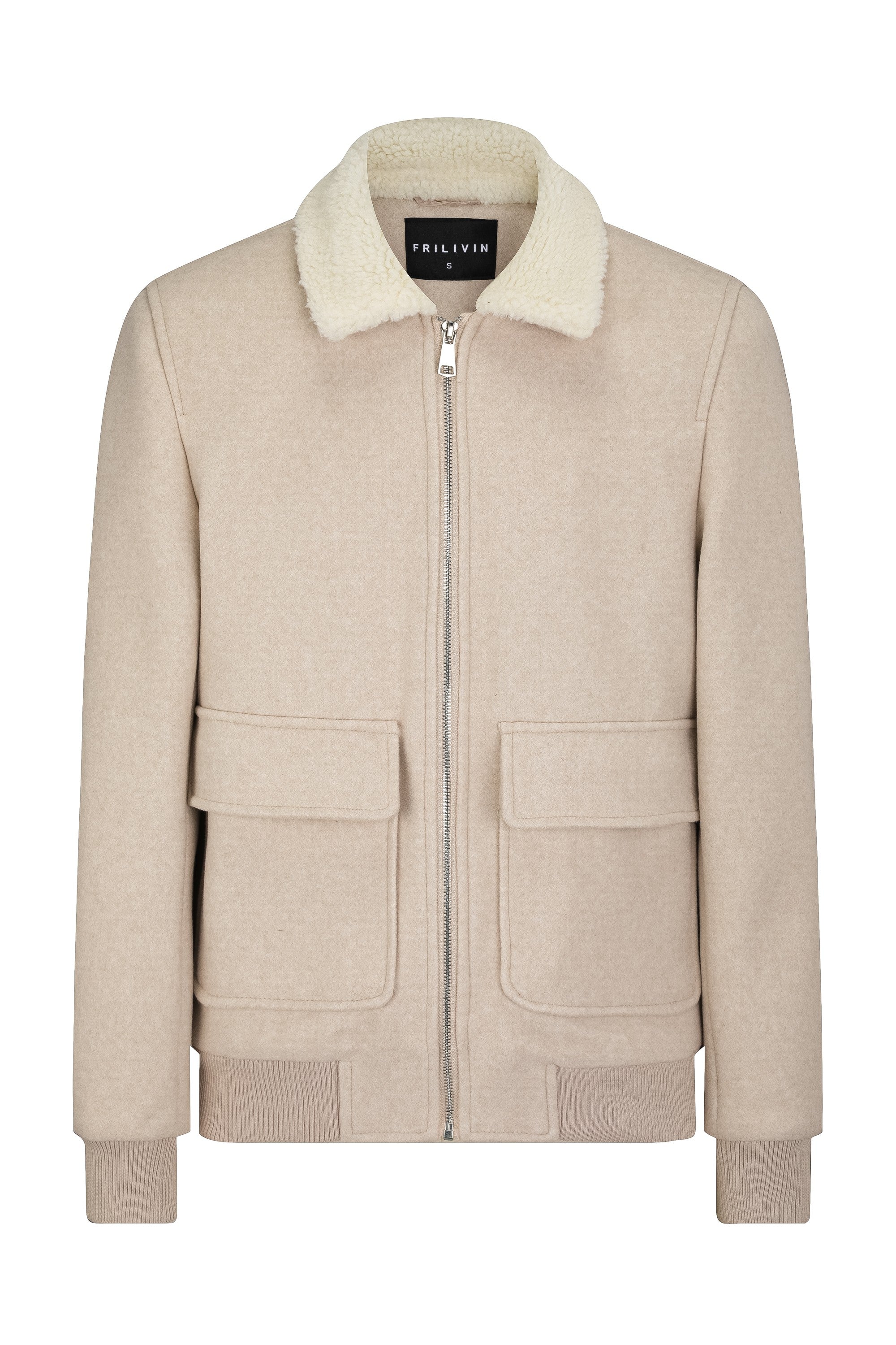 Veste bombers avec col moumoute - Image 11