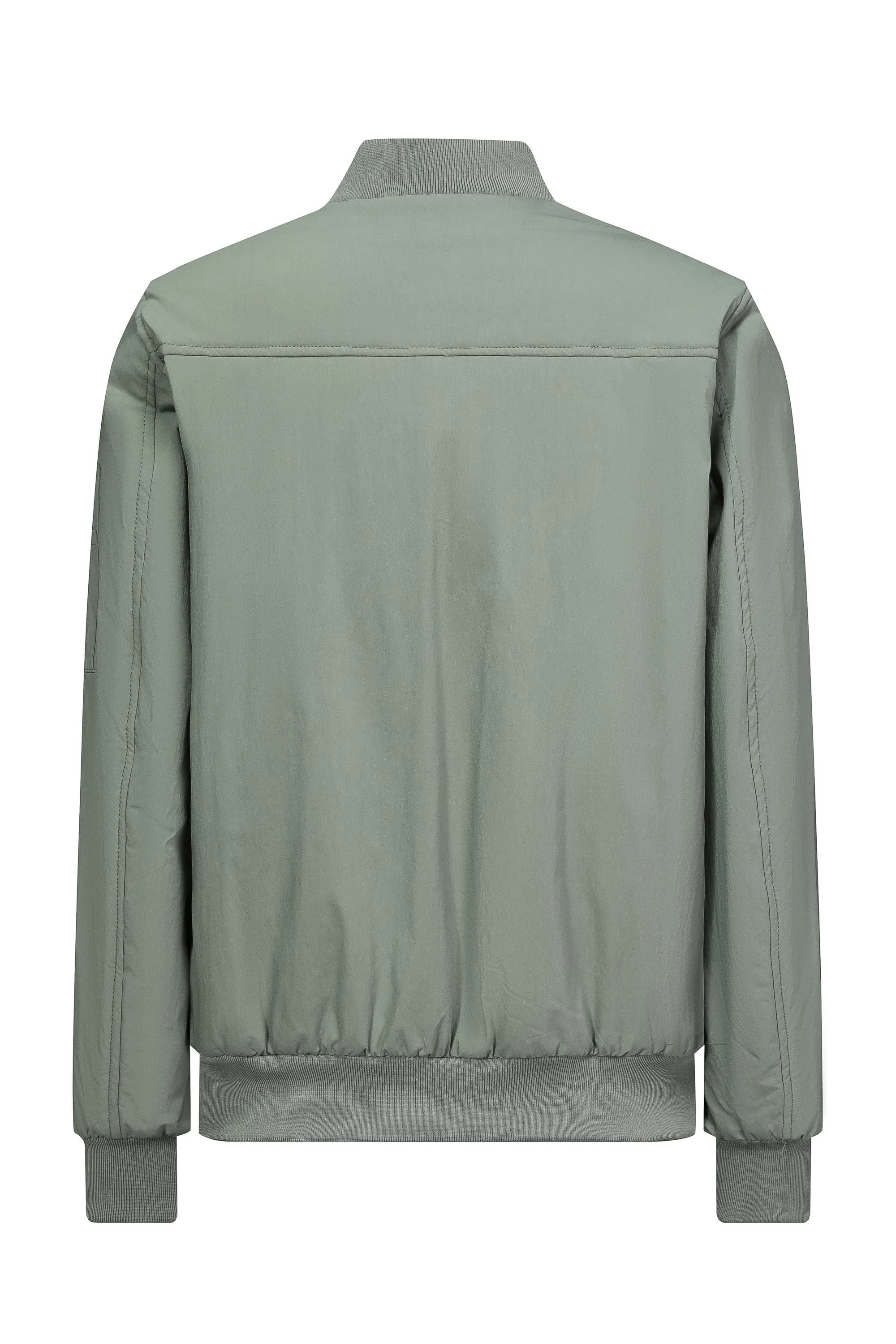 Veste bombers empiècement à zip métalique - Image 10