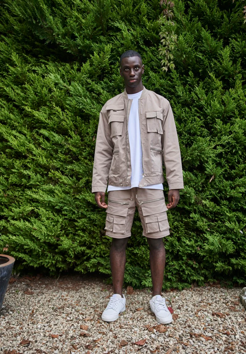 Veste bombers multipoches utility - Image 4