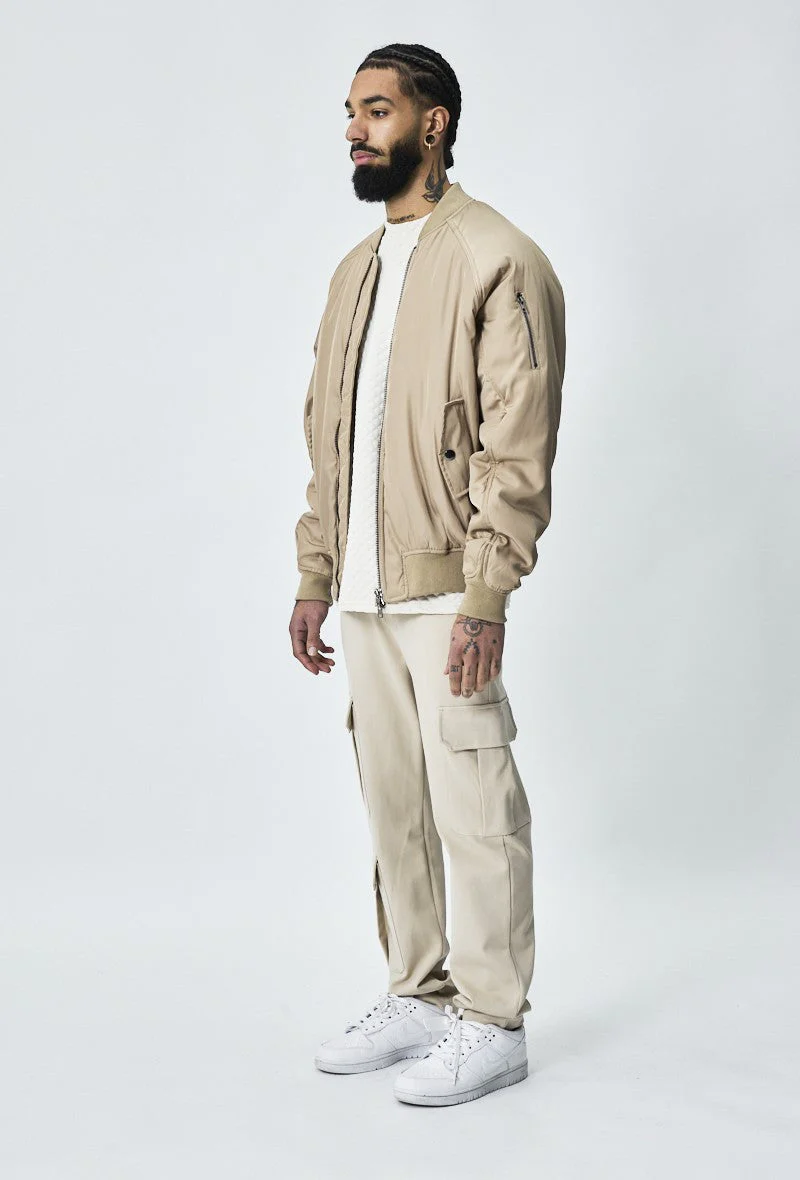 Veste bombers à col V - Image 17