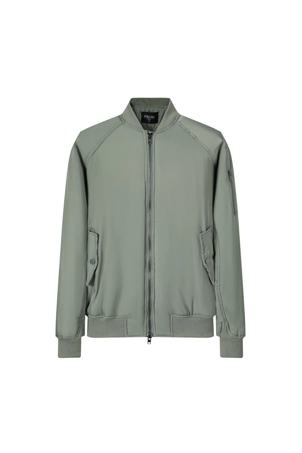Veste bombers à col V - Image 3