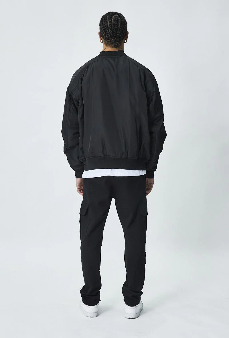 Veste bombers à col V - Image 9