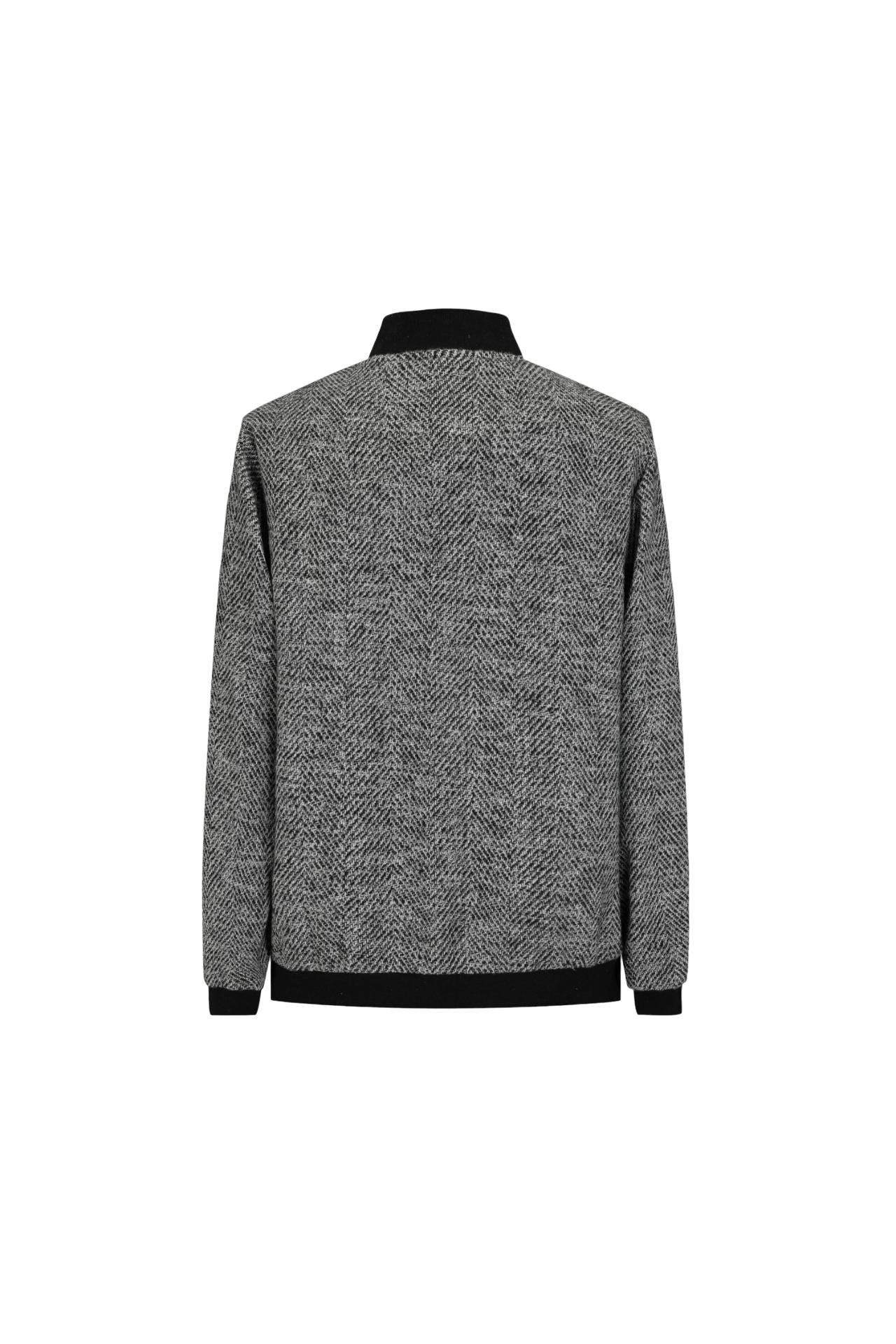 Veste chiné à boutons - Image 10