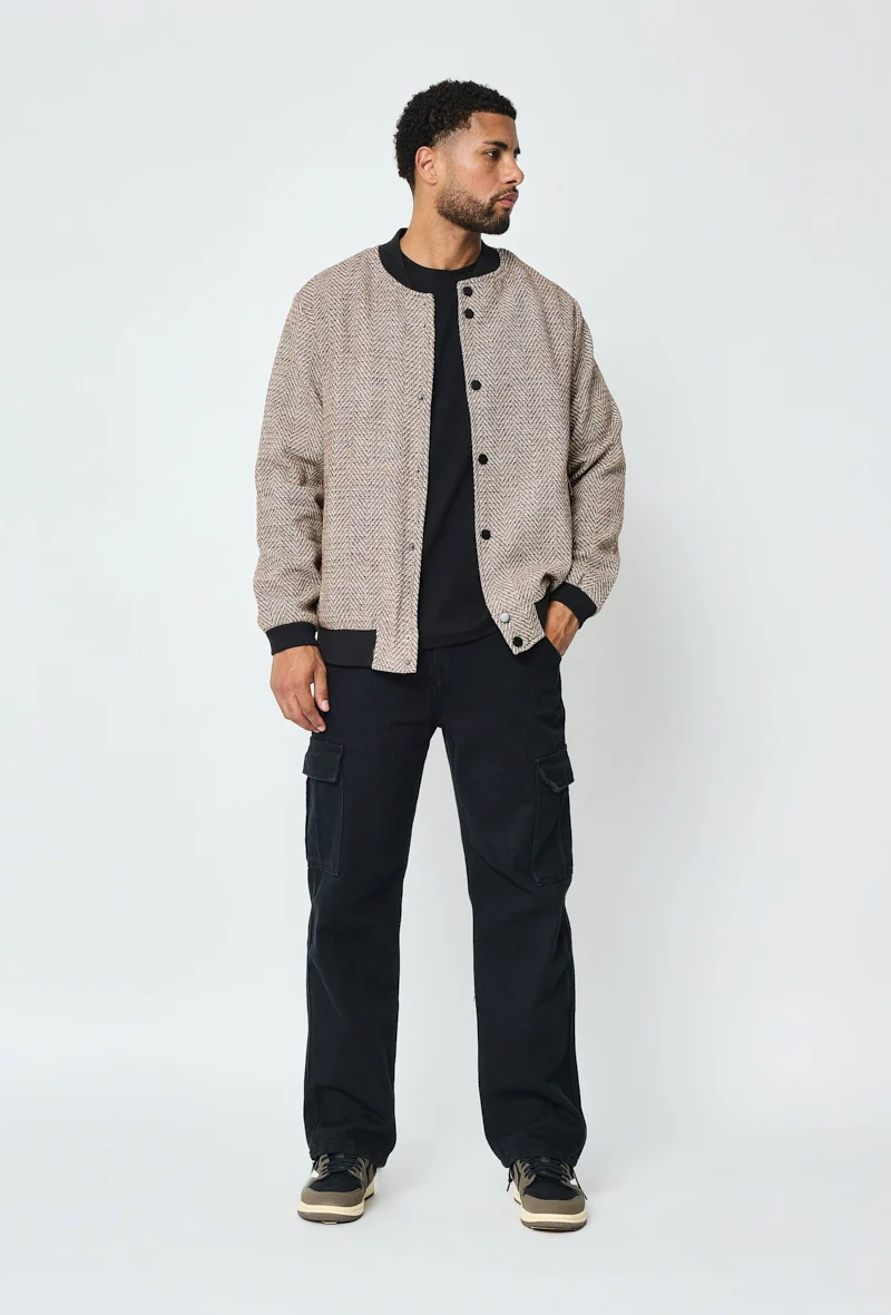 Veste chiné à boutons - Image 6