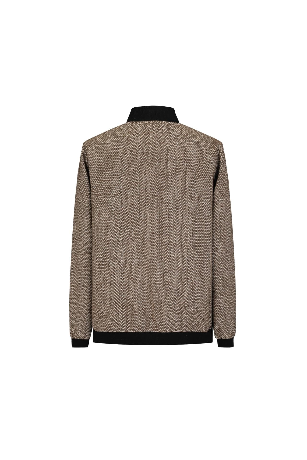 Veste chiné à boutons - Image 8