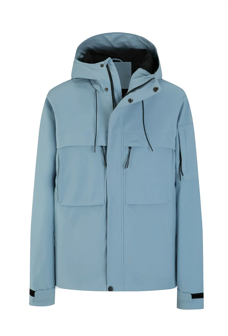 Veste courte à capuche réglable avec ficelle - Image 8