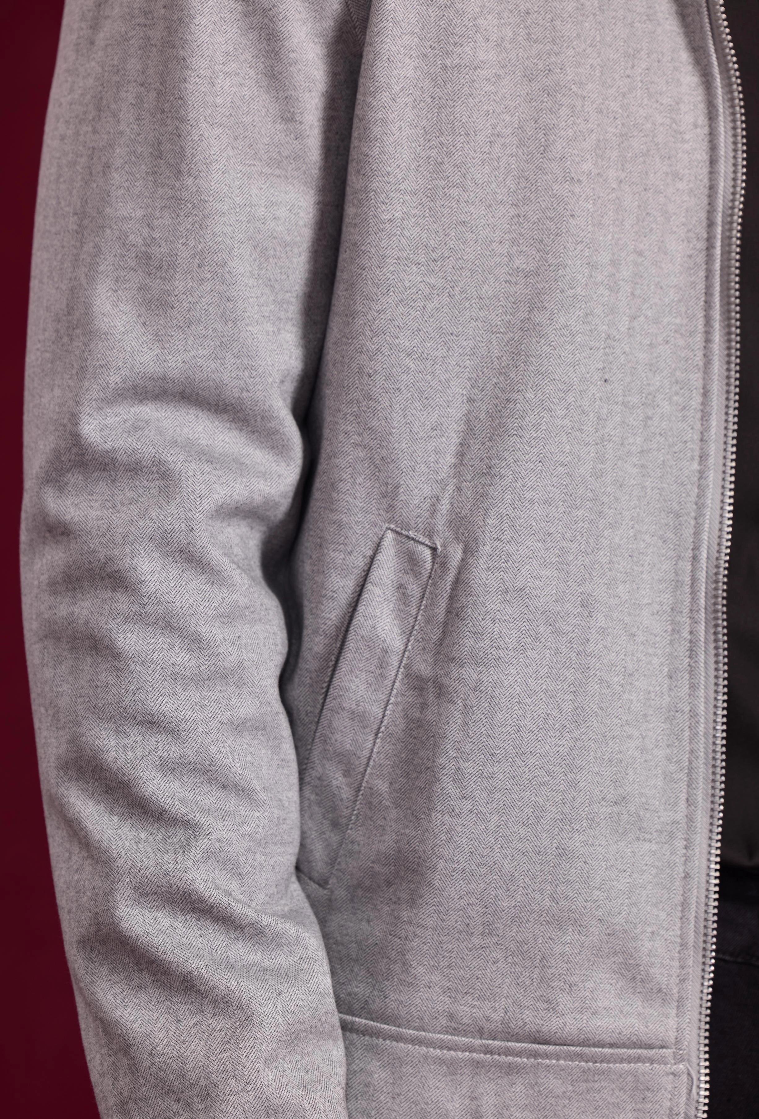Veste mi-saison zippée col chemise - Image 3