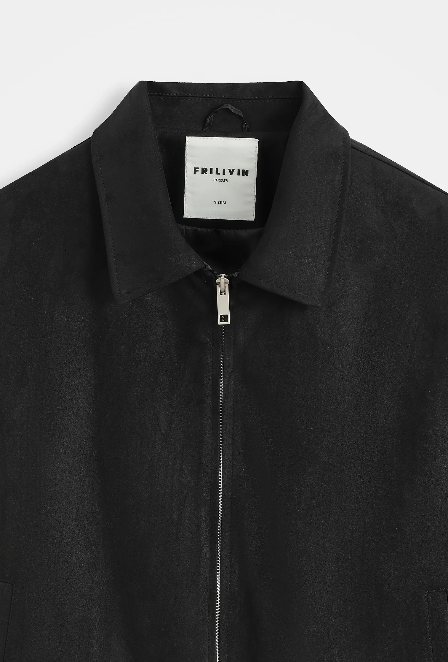 Veste minimaliste en simili daim élégance et simplicité - Image 2