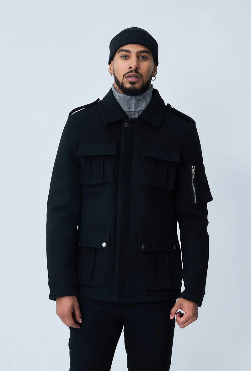 Veste officier à poches multiples - Image 4