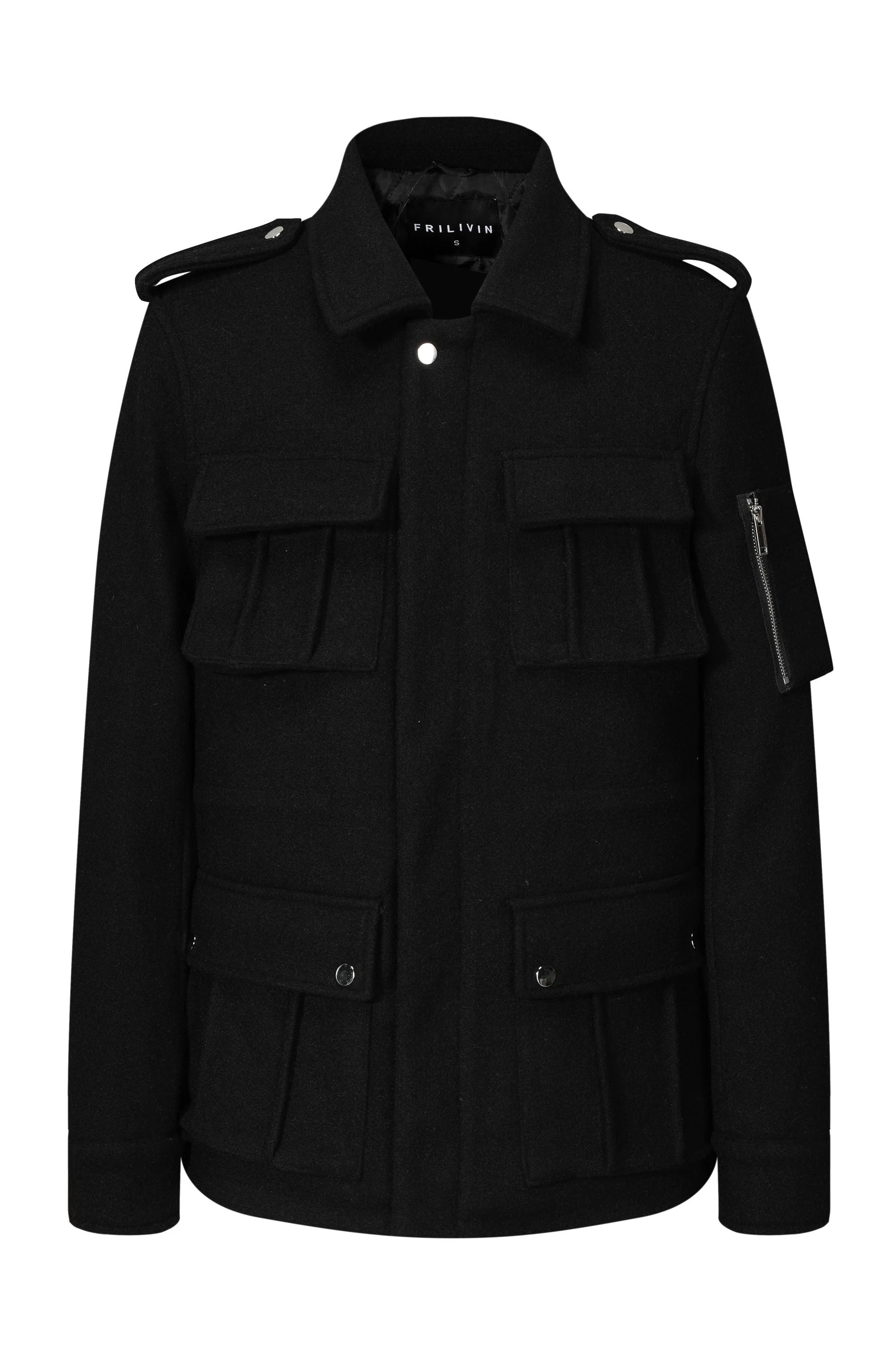 Veste officier à poches multiples - Image 8