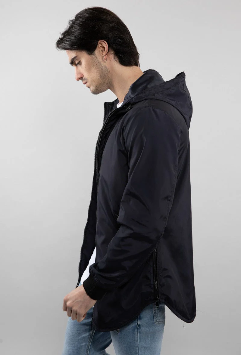 Veste coupe vent longue coupe oversize - Image 11