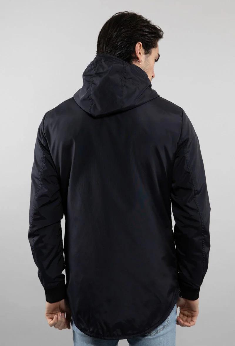 Veste coupe vent longue coupe oversize - Image 14