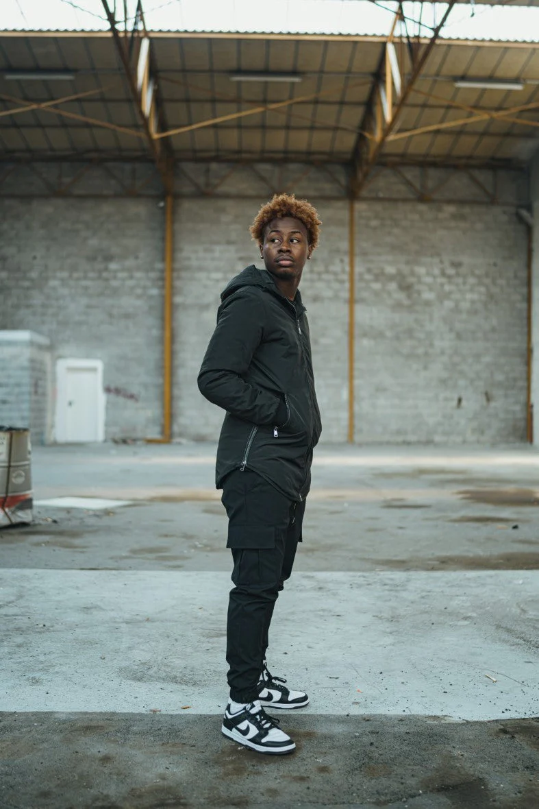 Veste coupe vent longue coupe oversize - Image 17