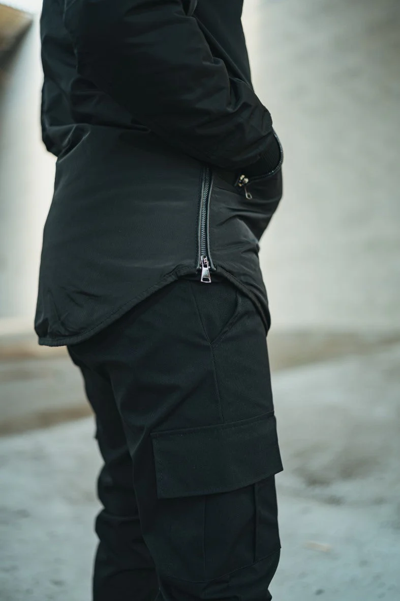 Veste coupe vent longue coupe oversize - Image 18