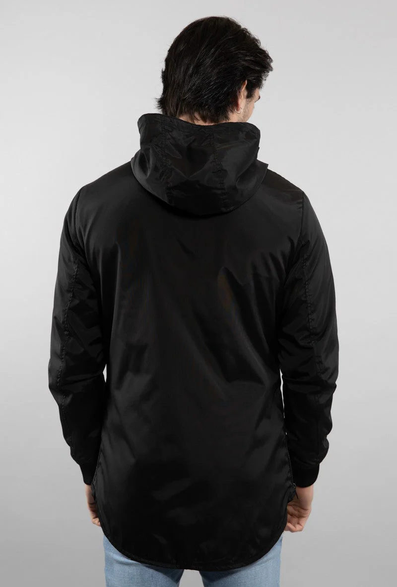 Veste coupe vent longue coupe oversize - Image 21