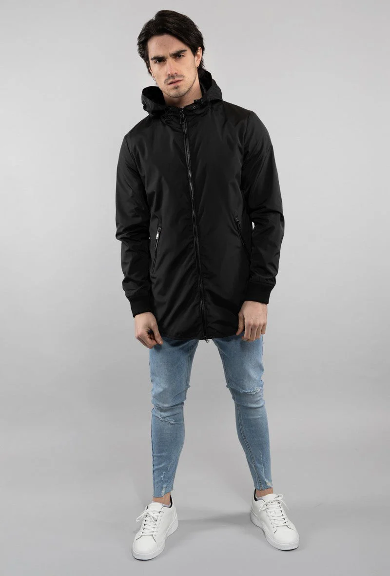 Veste coupe vent longue coupe oversize - Image 23