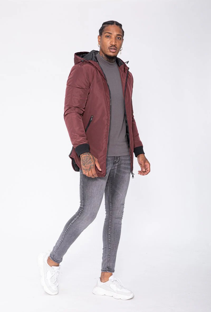 Veste coupe vent longue coupe oversize - Image 25