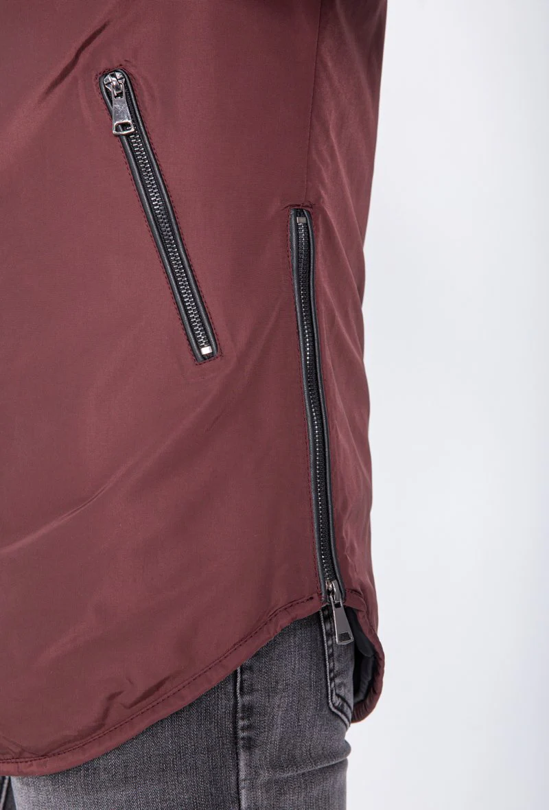 Veste coupe vent longue coupe oversize - Image 26