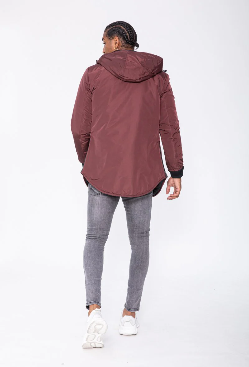 Veste coupe vent longue coupe oversize - Image 27