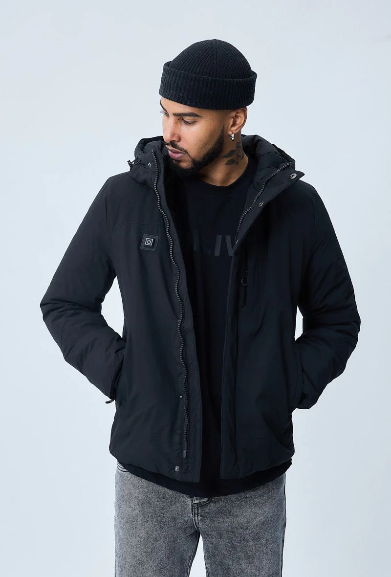 Veste parka courte chauffante - Image 3