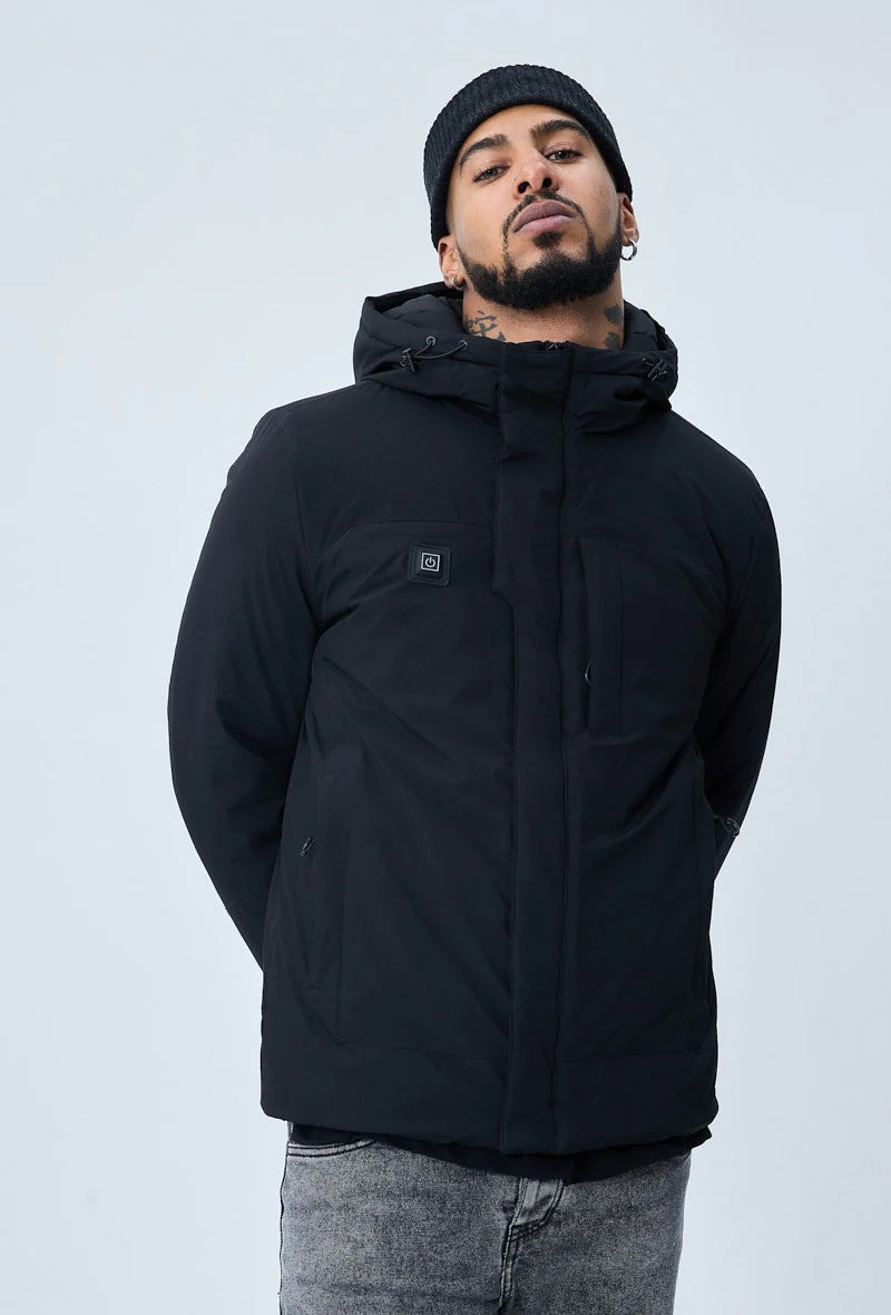 Veste parka courte chauffante - Image 4