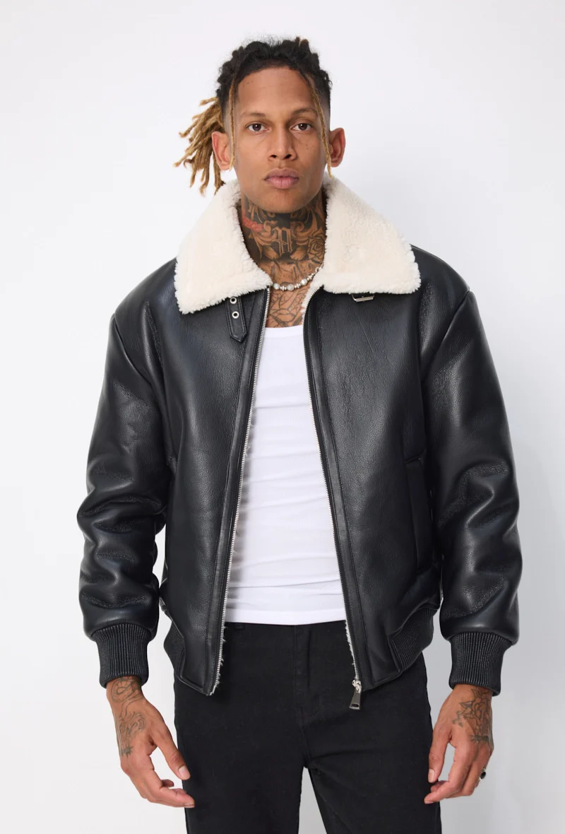 Veste avec col