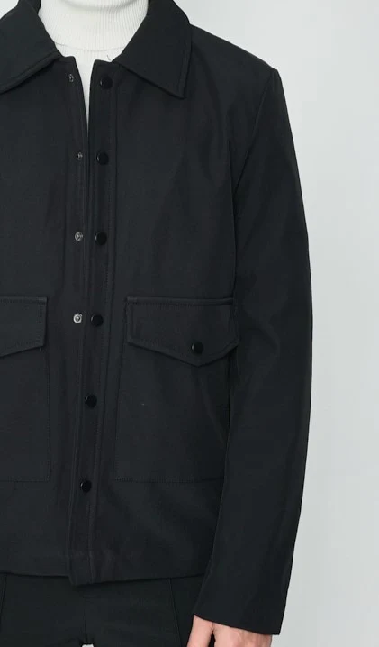 Veste sportswear boutonné - Image 2