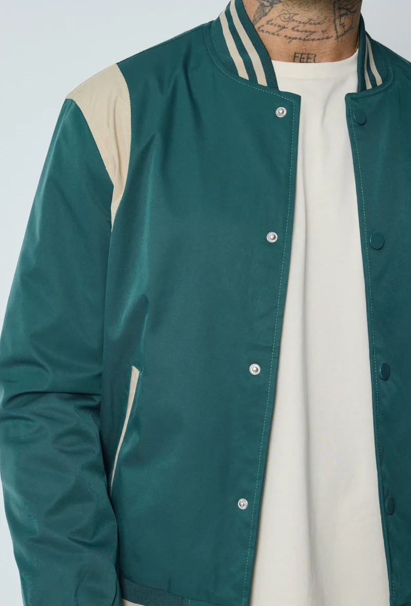 Veste style bombers bi couleur - Image 10