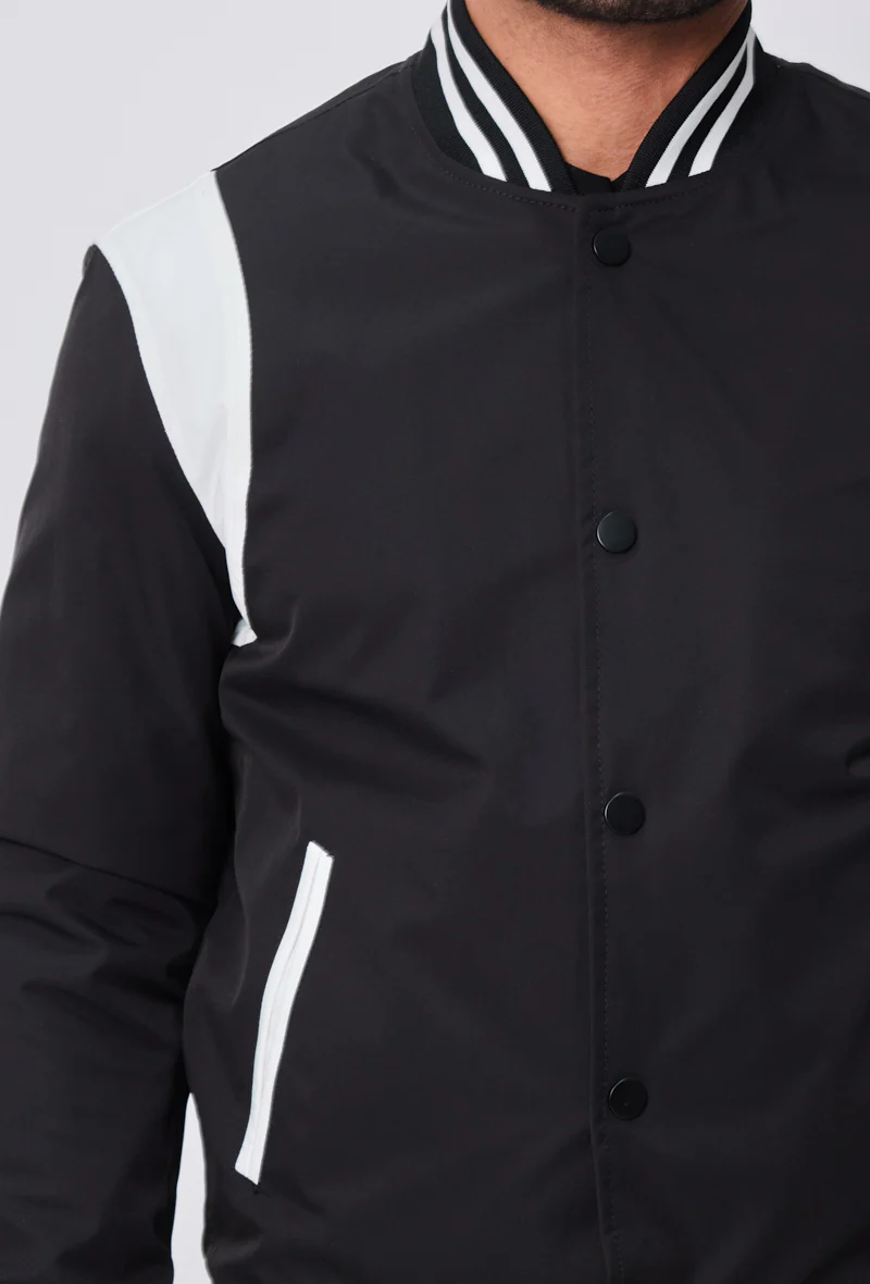 Veste style bombers bi couleur - Image 18