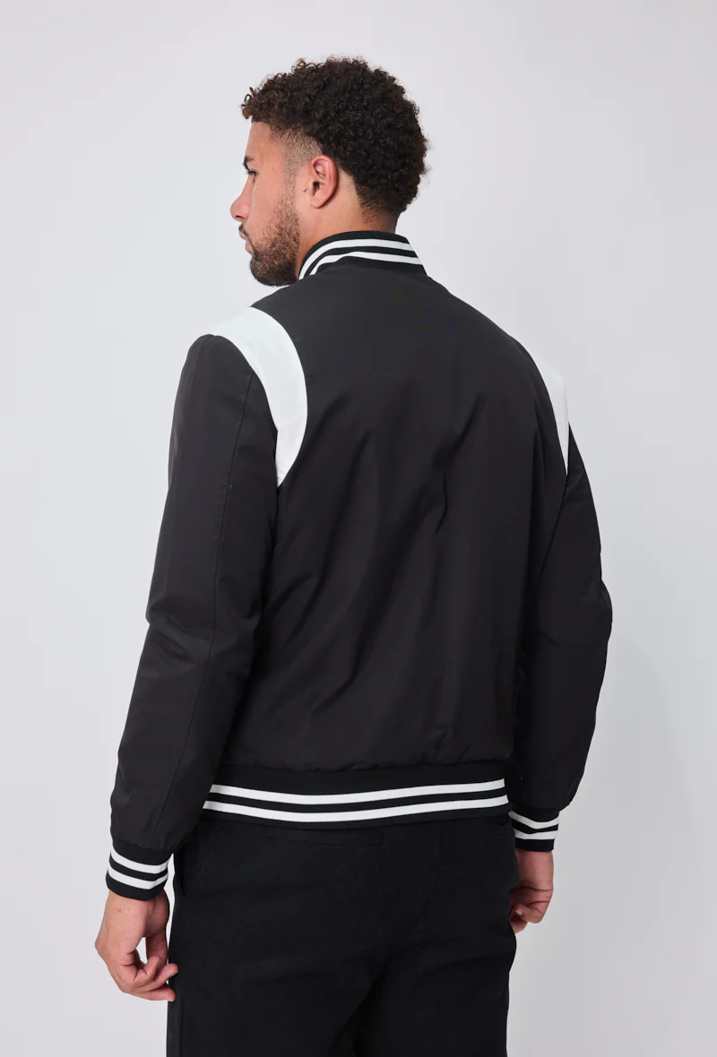 Veste style bombers bi couleur - Image 19