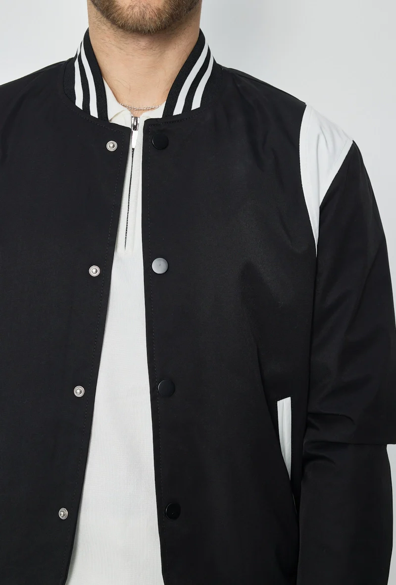 Veste style bombers bi couleur - Image 23