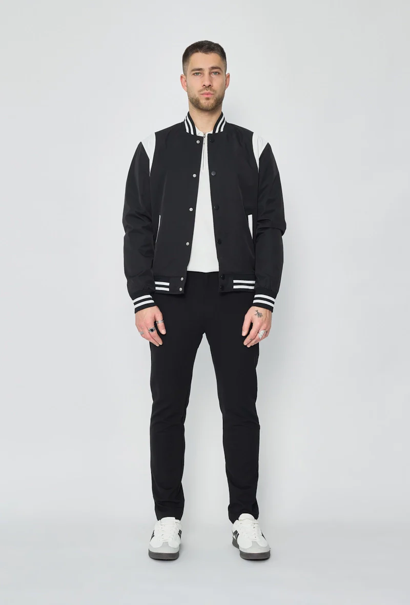 Veste style bombers bi couleur - Image 26