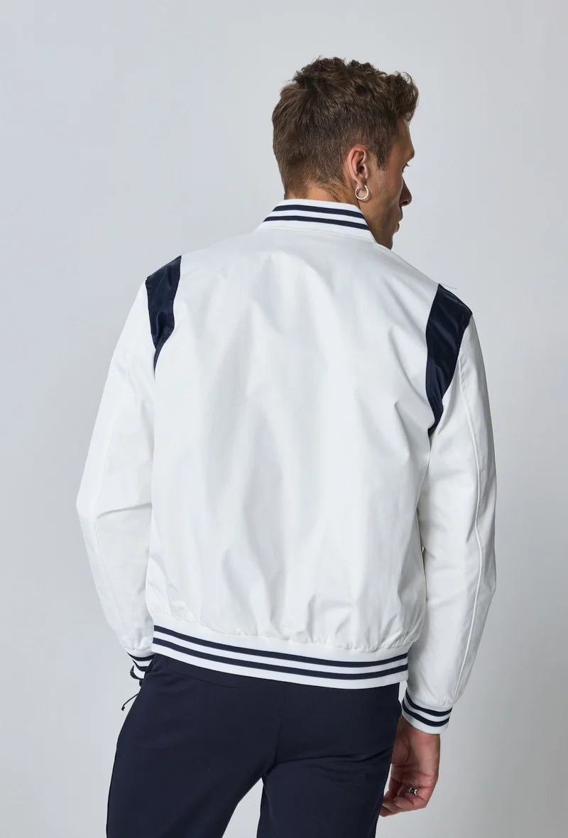 Veste style bombers bi couleur - Image 4