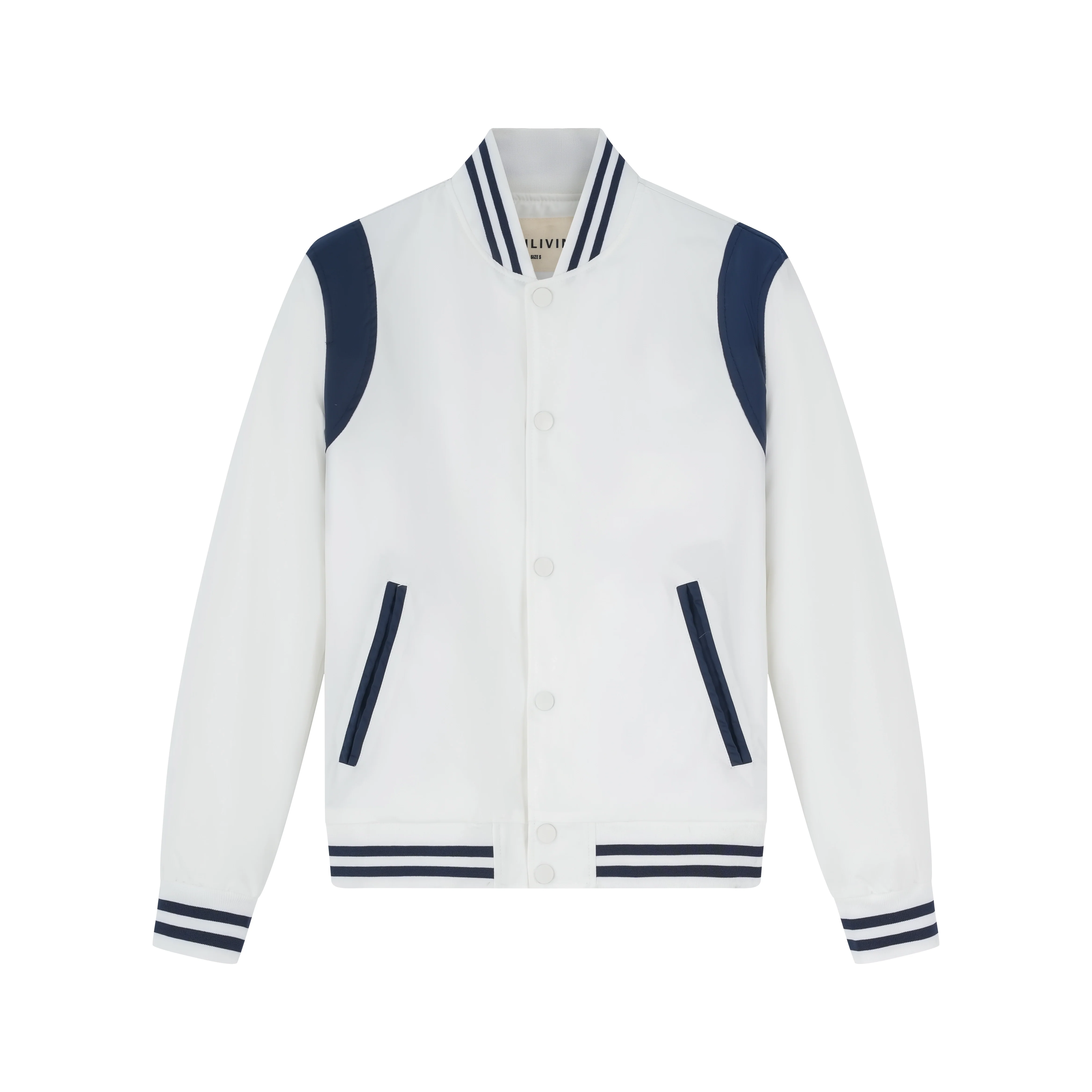 Veste style bombers bi couleur - Image 6