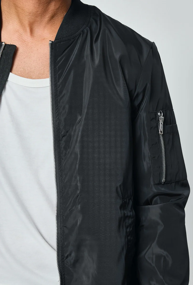 Veste bombers uni - Image 4