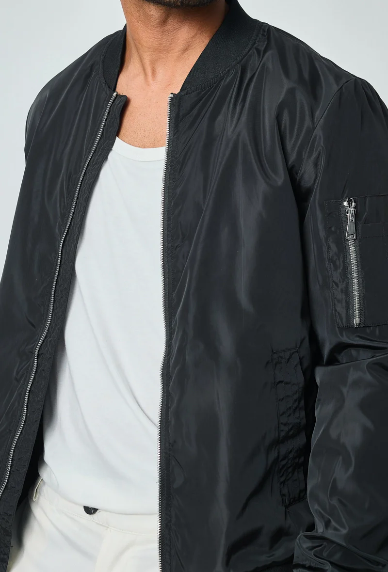 Veste bombers uni - Image 5