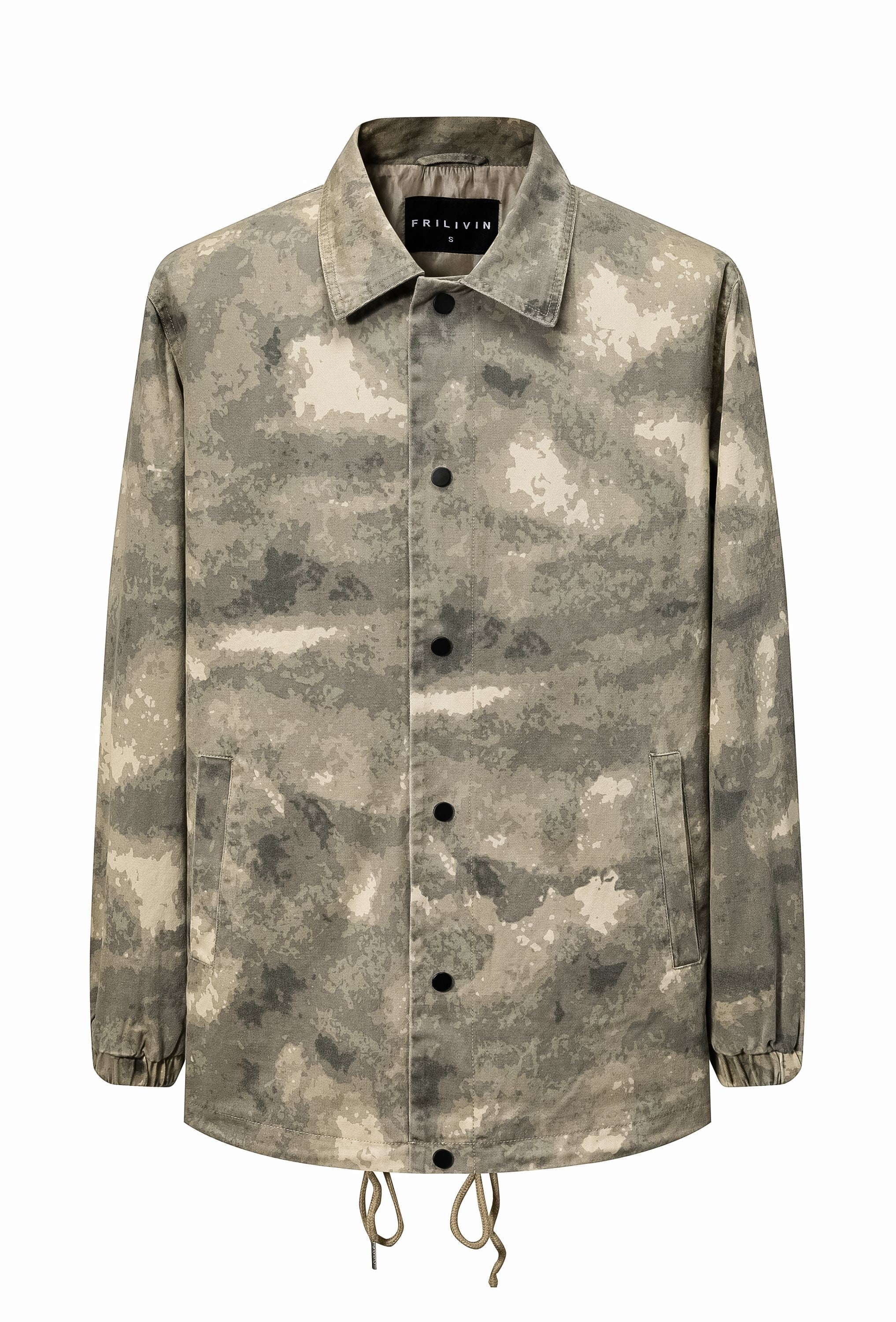 Veste surchemise toile - Image 11